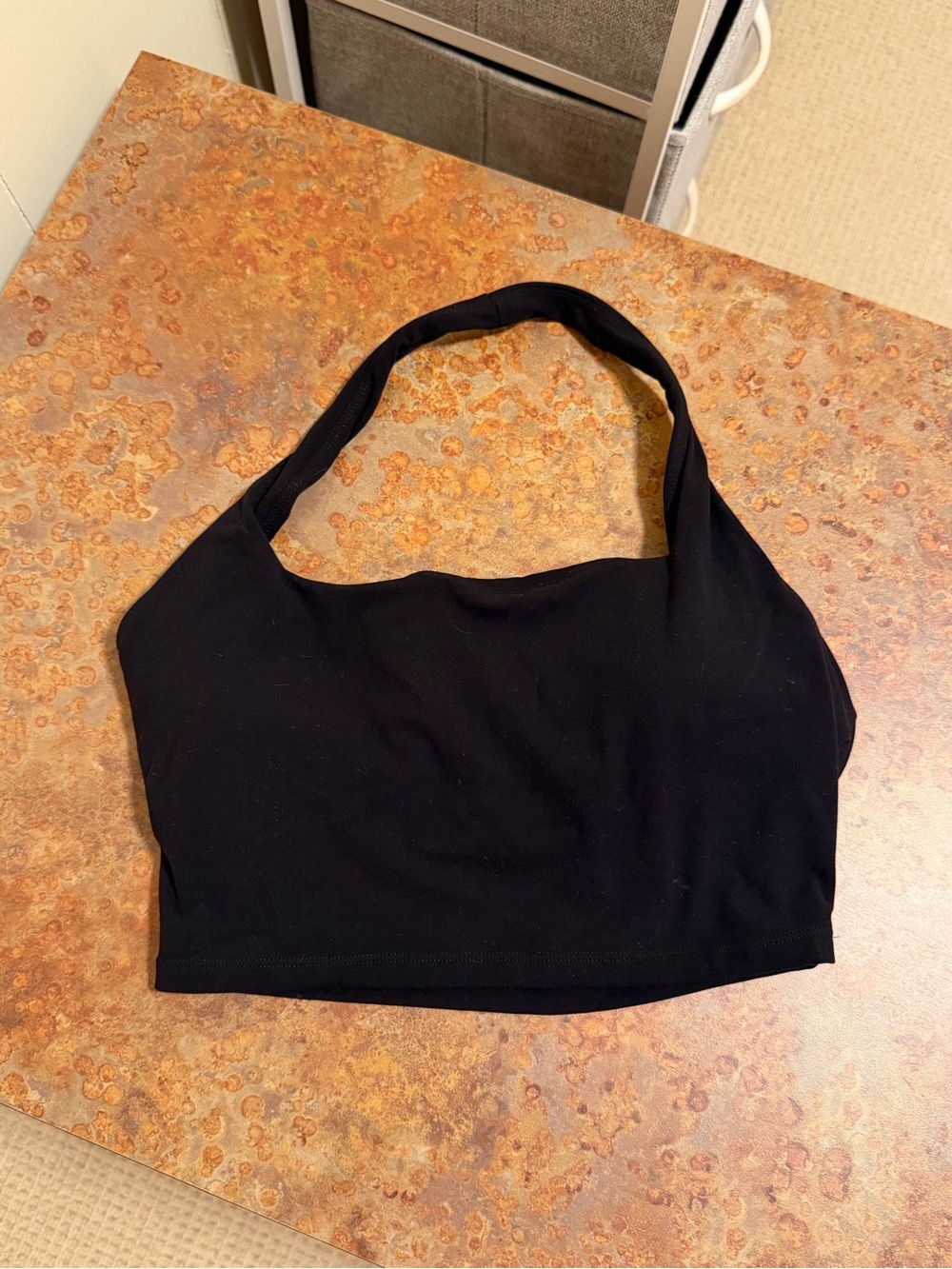 BuffBunny Black Halter Sports Bra